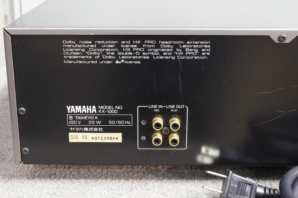 KX-1000 YAMAHA - 中古オーディオ 高価買取・販売 ハイファイ堂