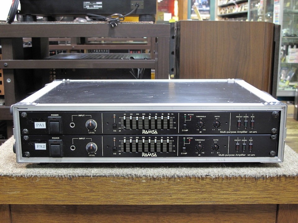 Panasonic  ramsa  パワーアンプ wp-mp5 Panasonic（パナソニック） Panasonic RAMSA WP-MP5 ラムサ −パワー