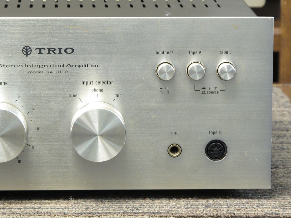 TRIO KA-3100整備済み動作品 TRIO KA-3100 古～いアンプの修理 - mosukeのオーディオ
