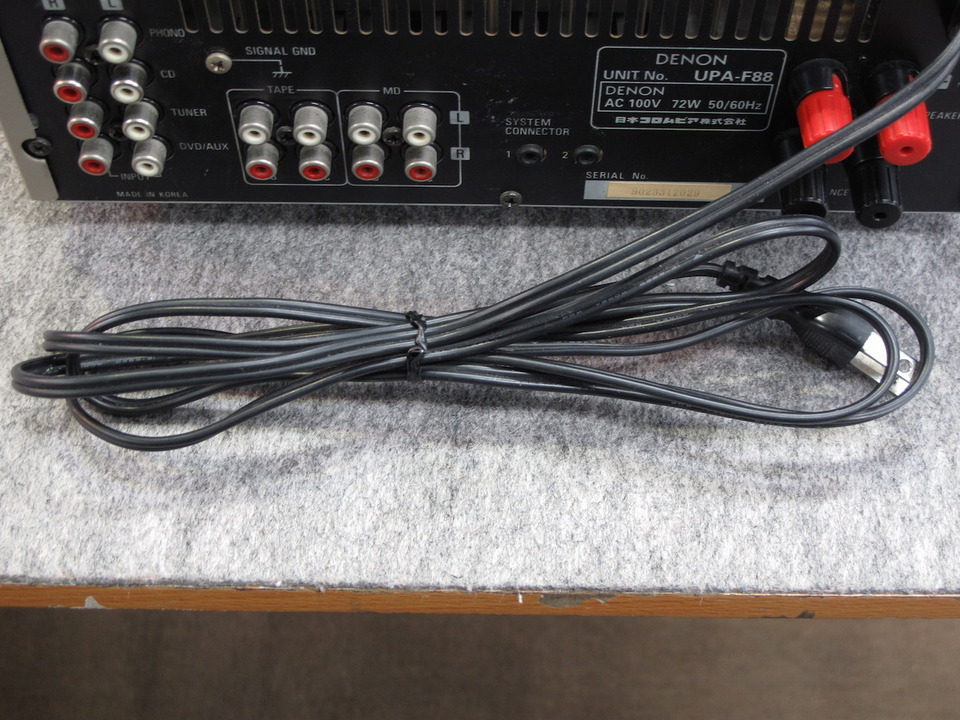 DENON プリメインアンプ UPA-F88 (ヤマト家財梱包便) Yahoo!オークション - 「denon upa」オーディオ機器の落札相場・落札価格