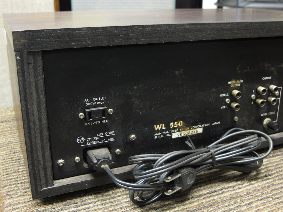 WL550 LUXMAN - 中古オーディオ 高価買取・販売 ハイファイ堂