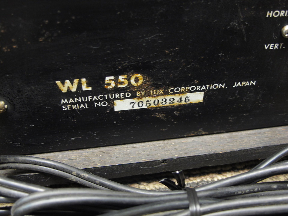 WL550 LUXMAN - 中古オーディオ 高価買取・販売 ハイファイ堂