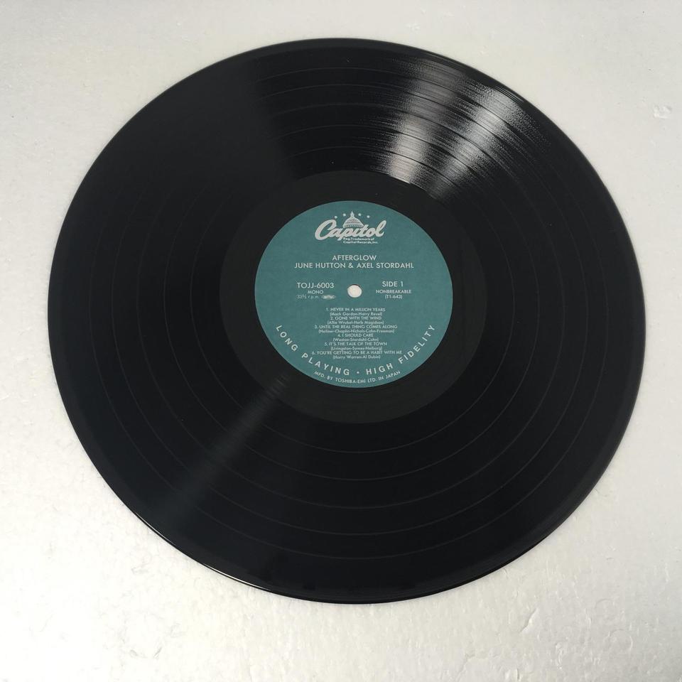 ジューン・ハットン「アフターグロー」レコード
