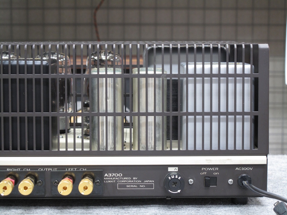 ジャンク Luxman luxkit A3700Ⅱ ラックスマン 真空管アンプ
