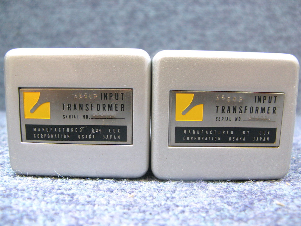 ラックス 3656P インプット トランス 2個セット ドライバートランス INPUT TRANSFORMAER LUX LUX ラックス 3656-P 入力トランス インプットトランス 元箱付 2個