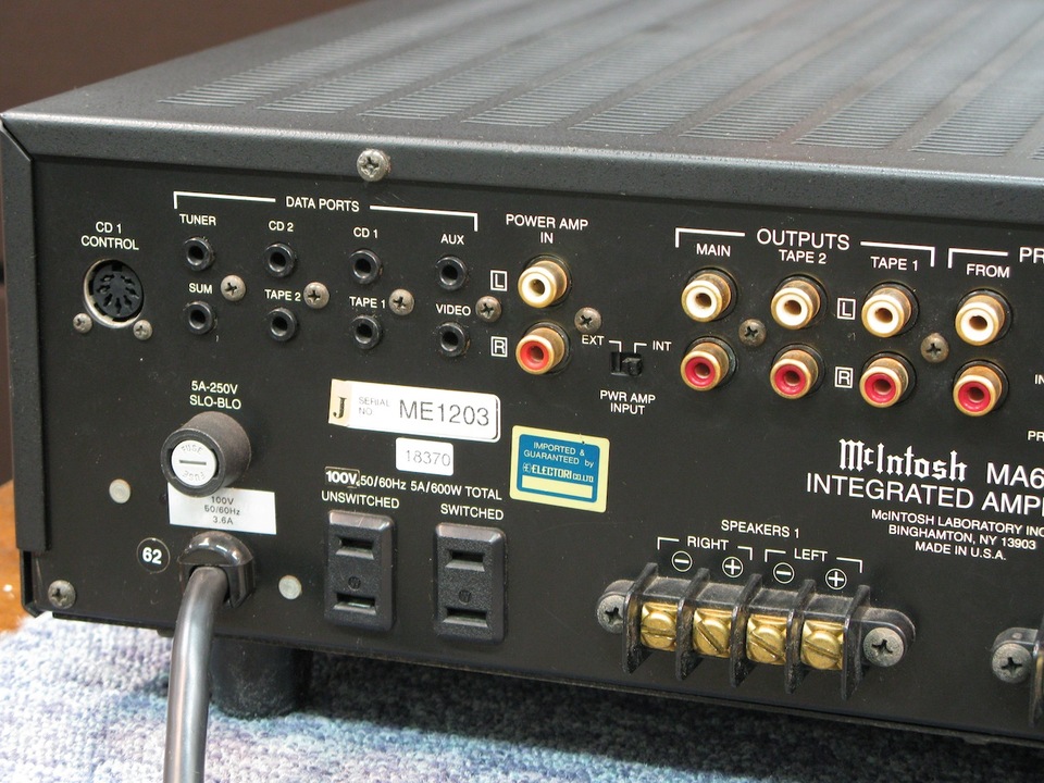 MA6400 McIntosh 中古オーディオ 高価買取・販売 ハイファイ堂