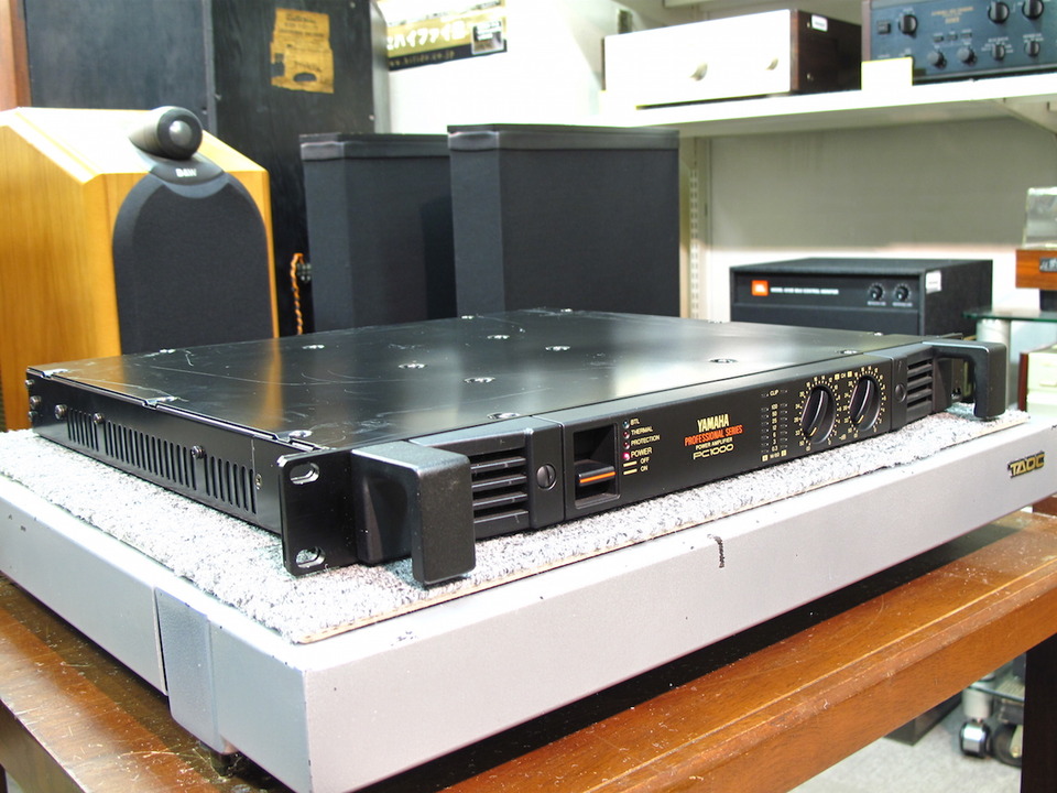 値下げ！YAMAHAパワーアンプ　pc1000 完動品　ガリなし YAMAHAパワーアンプ pc1000 完動品 ガリなし - メルカリ