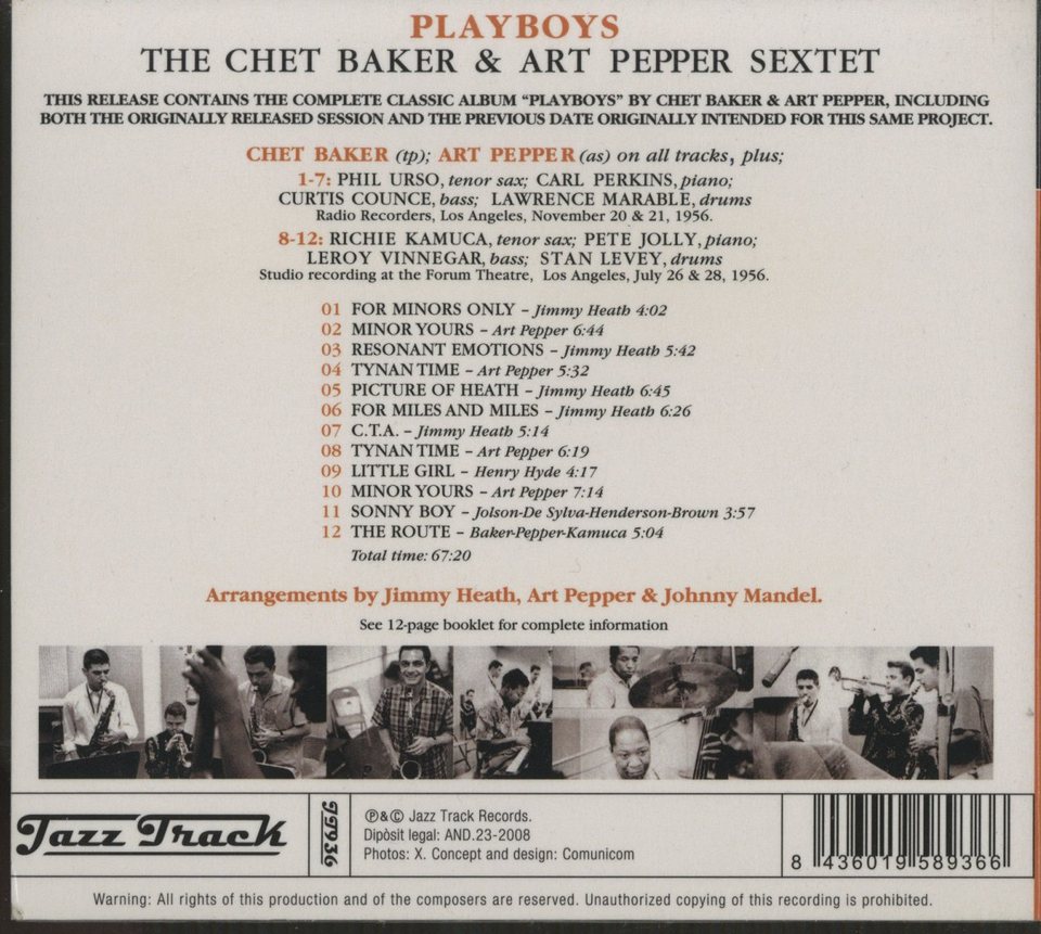 PLAYBOYS/CHET BAKER CHET BAKER - 中古オーディオ 高価買取・販売