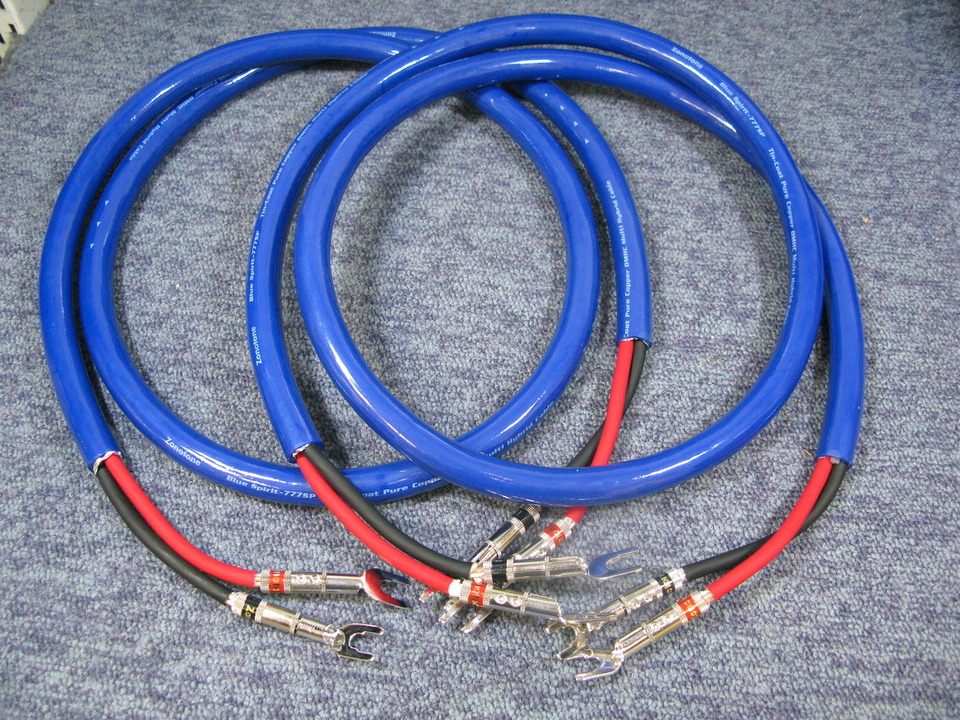 Zonotone Blue Spirit 777SP スピーカーケーブル Blue spirit-777SP/1.5m ZONOTONE - 中古オーディオ 高価買取・販売