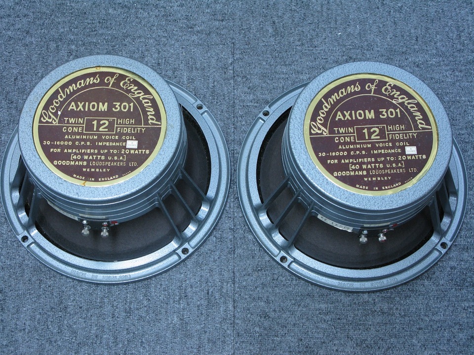 AXIOM 301+TREBAX GOODMANS - 中古オーディオ 高価買取・販売 ハイファイ堂