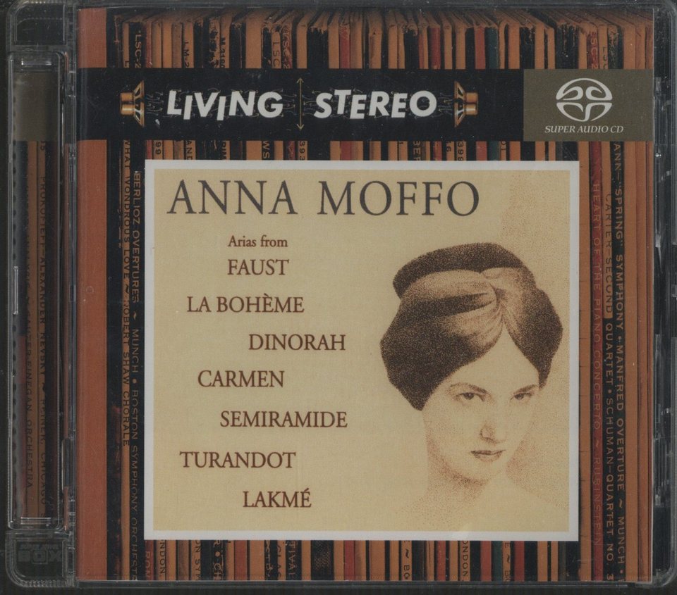 オペラ アリア集 アンナ モッフォ グノー プッチーニ マイヤベーア 他 中古オーディオ 高価買取 販売 ハイファイ堂