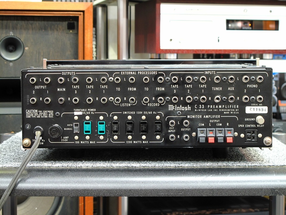 C33 McIntosh - 中古オーディオ 高価買取・販売 ハイファイ堂