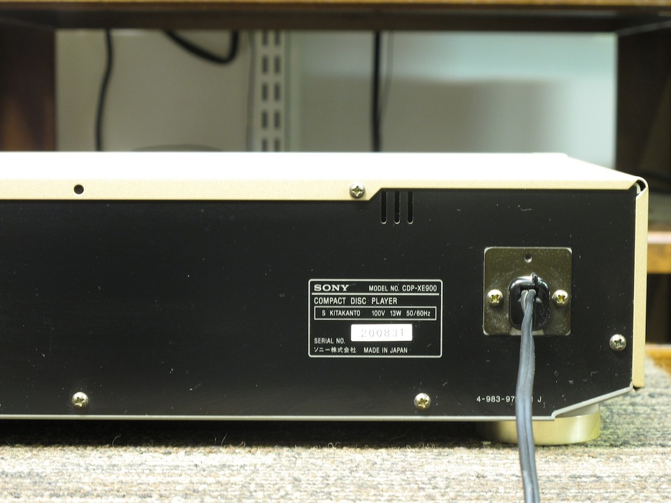 CDP-XE900 SONY - 中古オーディオ 高価買取・販売 ハイファイ堂
