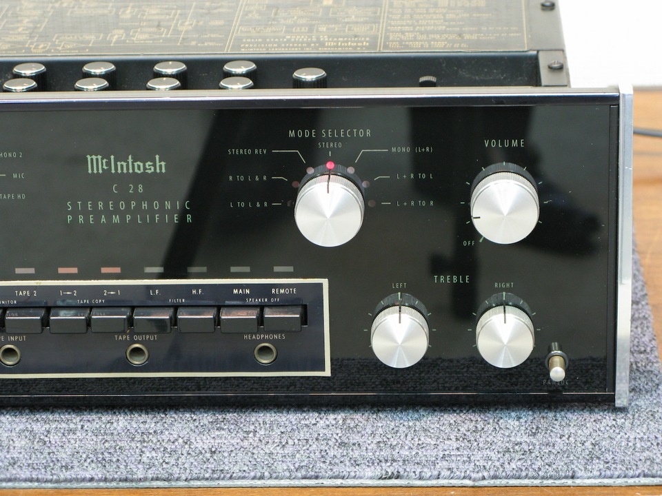 【動画有】 【期間限定 お値下げ】McIntosh C28 ステレオプリアンプ マッキントッシュ C28 ステレオプリアンプ | SwingAudio Shop