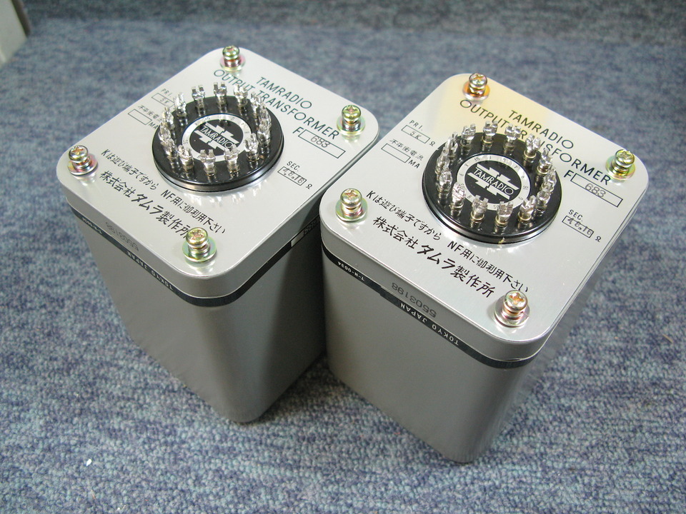 TAMRADIO 出力トランス F 683 □現状品□ TAMURA F-683 出力トランス タムラ TAMRADIO ※使用感無し