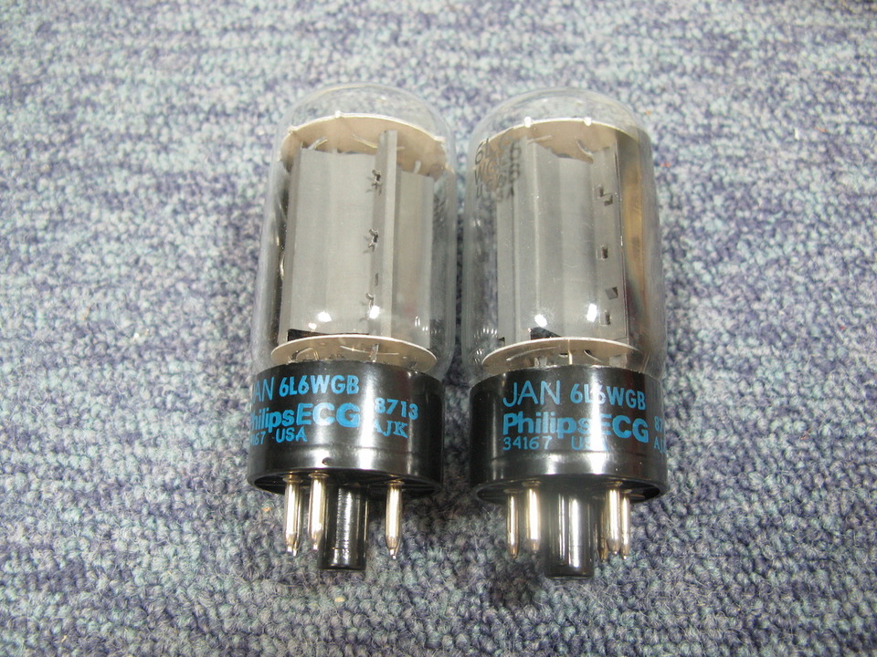 Philips ECG 6L6WGB JAN 出力管　4本セット Philips ECG 6L6WGB JAN 出力管4本セット