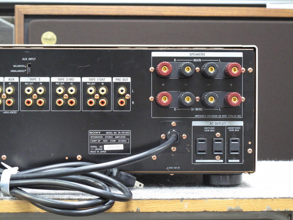TA-FA70ES SONY - 中古オーディオ 高価買取・販売 ハイファイ堂