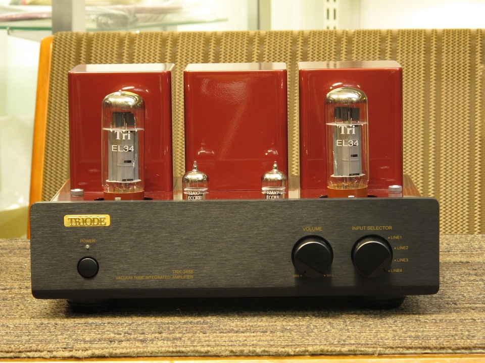 アンプ TRIODE TRK-3488 TRIODE [当社完成品] TRK-3488-KT88 真空管アンプ (独ムンドルフ
