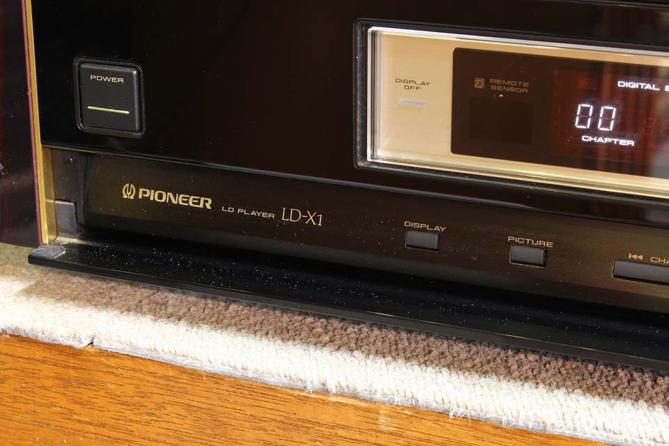 【ジャンク】Pioneer LDプレーヤー LD-X1 LD-X1 PIONEER - 中古オーディオ 高価買取・販売 ハイファイ堂