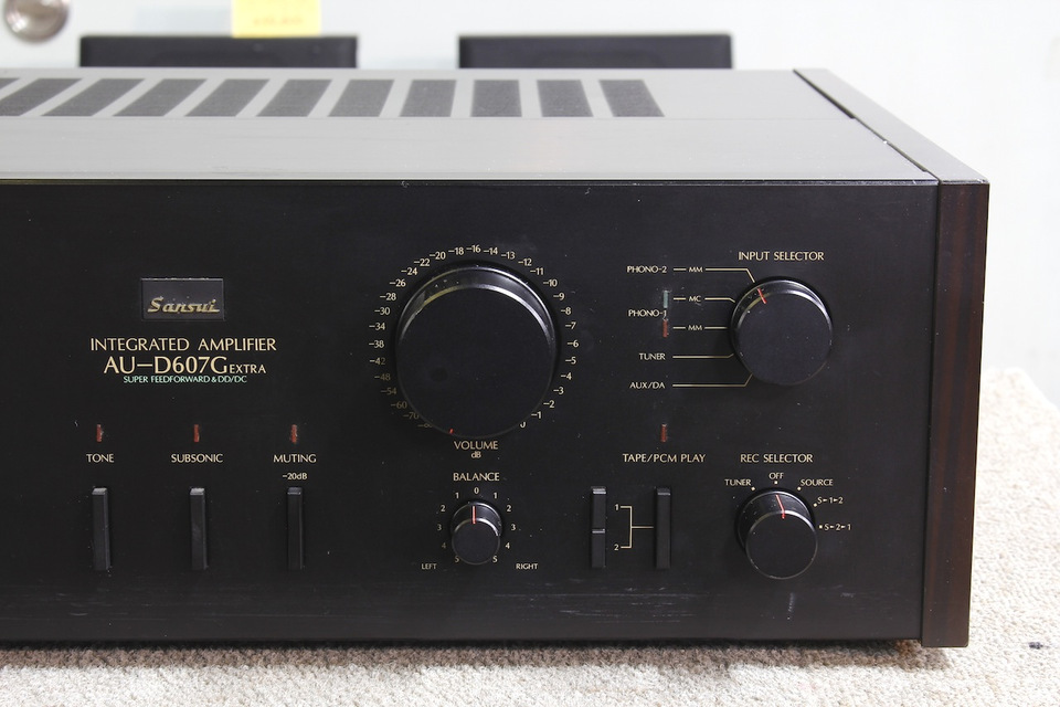 AU-D607G EXTRA SANSUI - 中古オーディオ 高価買取・販売 ハイファイ堂
