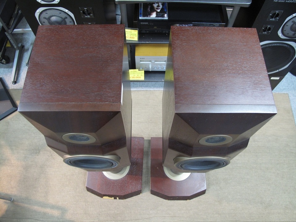 ❷パイオニア F-7000 スピーカー ダークブラウン ➁パイオニア F-7000 スピーカー ダークブラウン