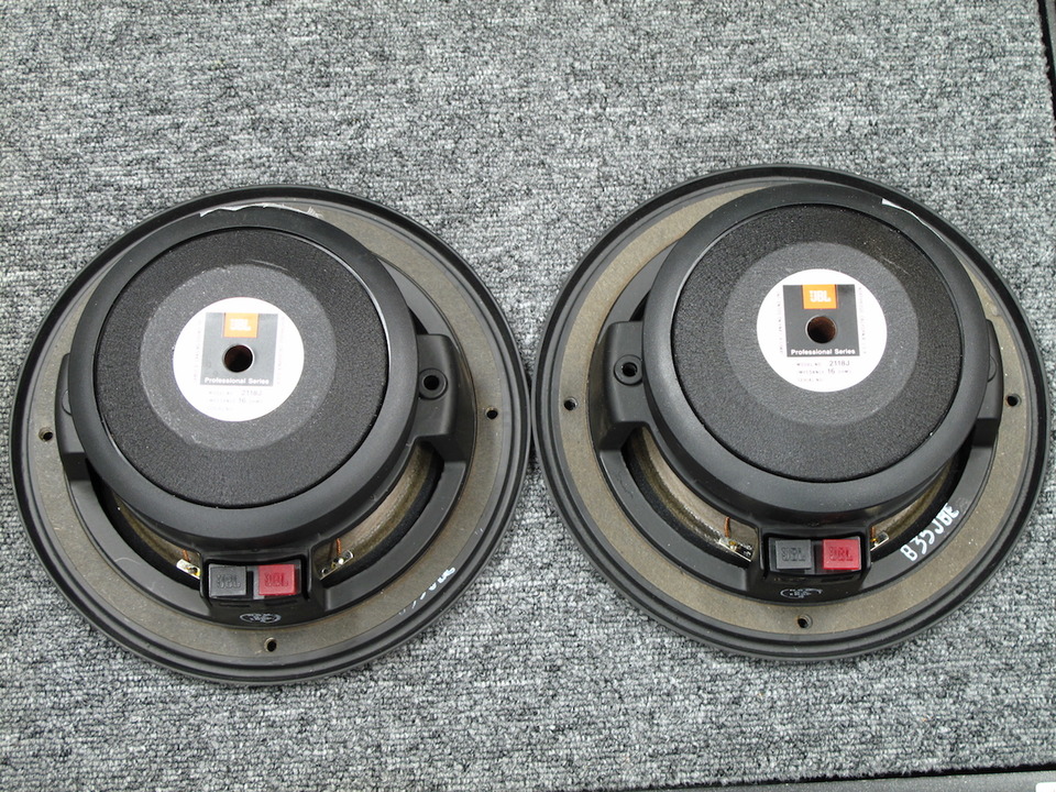 ジャンク】 JBL 2118H 20cm ウーファーユニット ペア @30088