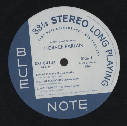 HAPPY FRAME OF MIND/HORACE PARLAN HORACE PARLAN - 中古オーディオ 