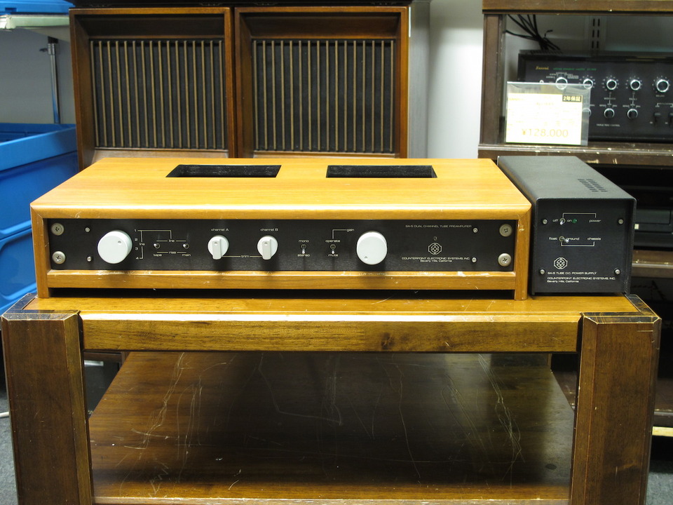 アンプ Counterpoint SA 5 Yahoo!オークション - COUNTERPOINT SA-5 真空管コントロール