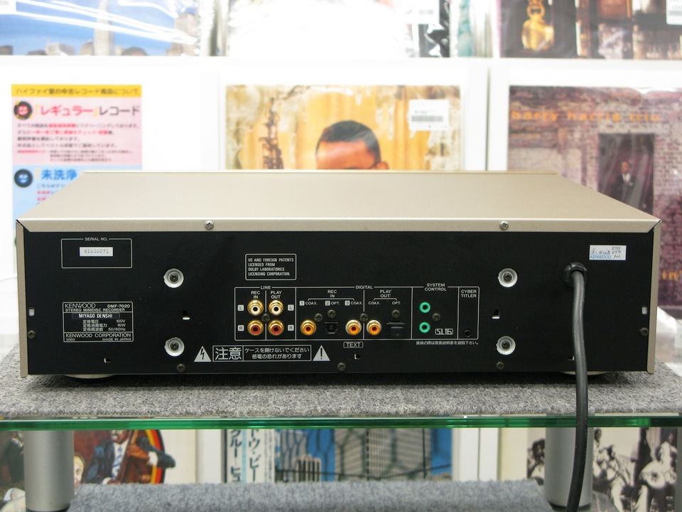 kenwood dmf-7020 mdデッキ兼ハイエンドdac KENWOOD DMF-7020 高音質MDデッキ