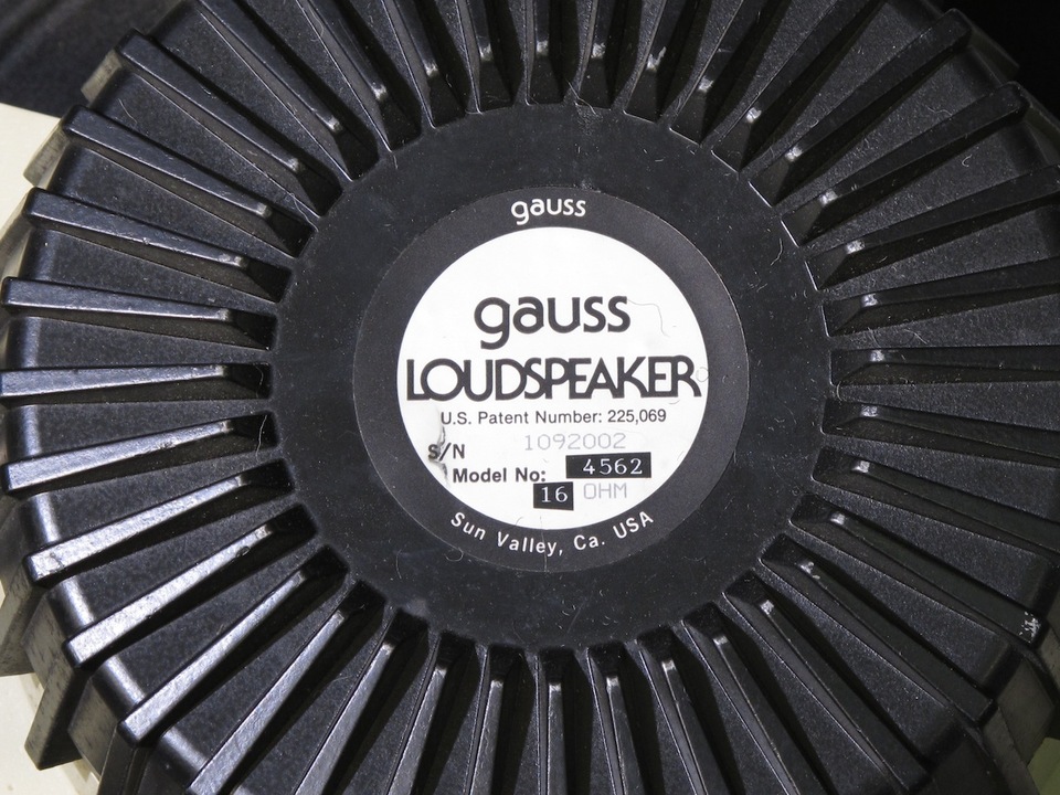 4562 GAUSS - 中古オーディオ 高価買取・販売 ハイファイ堂