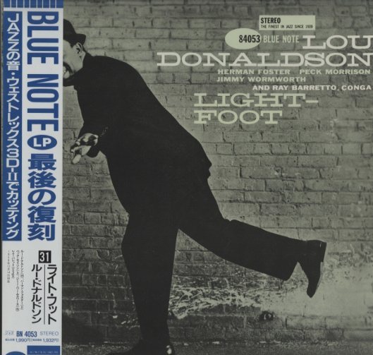 Lou Donaldson Light-Foot LP – - Note | Blue DONALDSON Foot Light