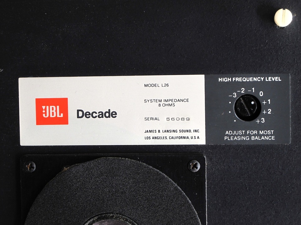 L26 Decade JBL - 中古オーディオ 高価買取・販売 ハイファイ堂