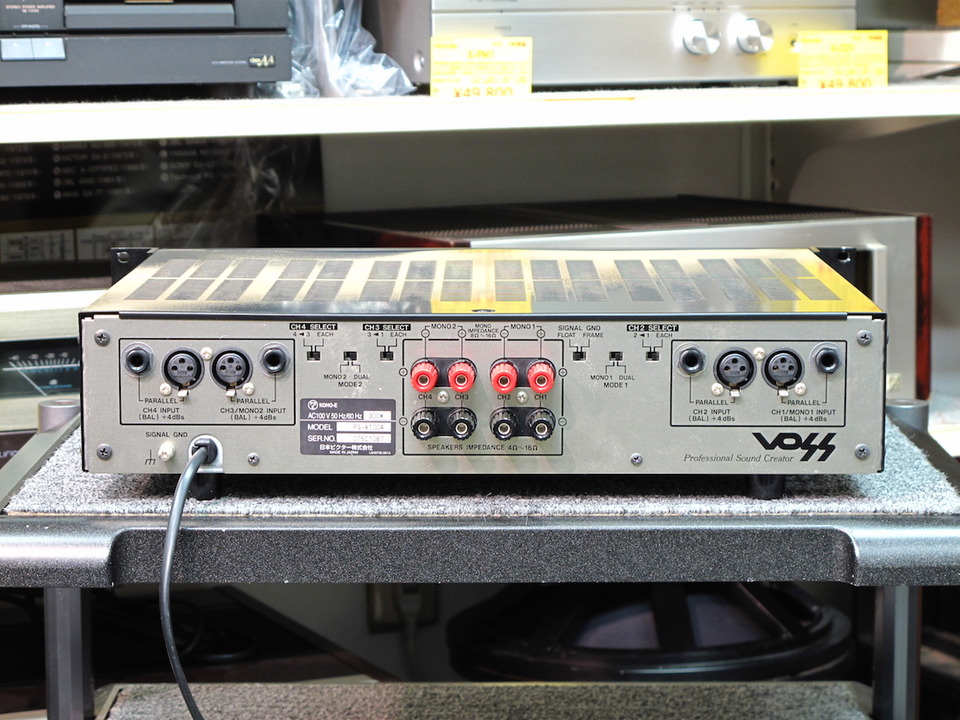Victor VOSS パワーアンプ PS-A1004 ビクター 4チャンネル PAアンプ