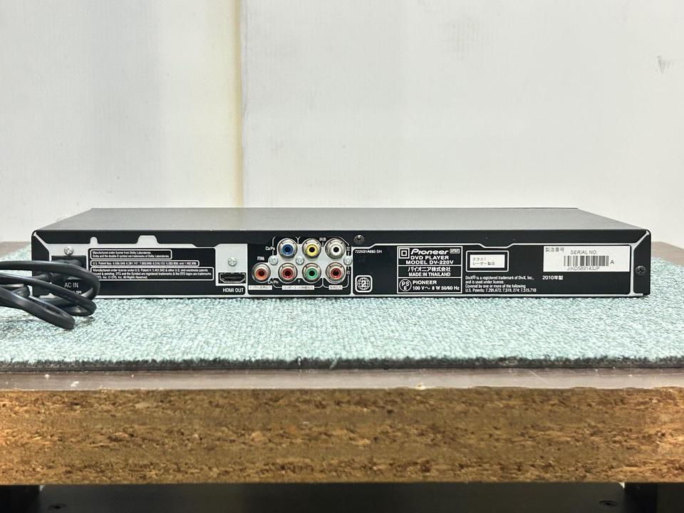 DV-220V Pioneer - 中古オーディオ 高価買取・販売 ハイファイ堂