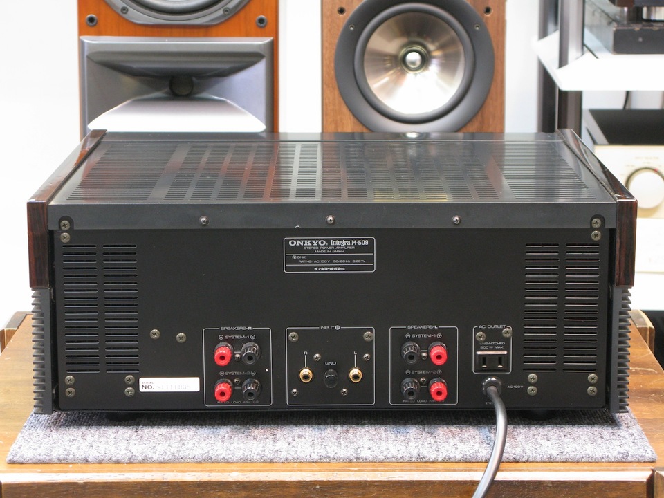 Integra M-509 ONKYO - 中古オーディオ 高価買取・販売 ハイファイ堂