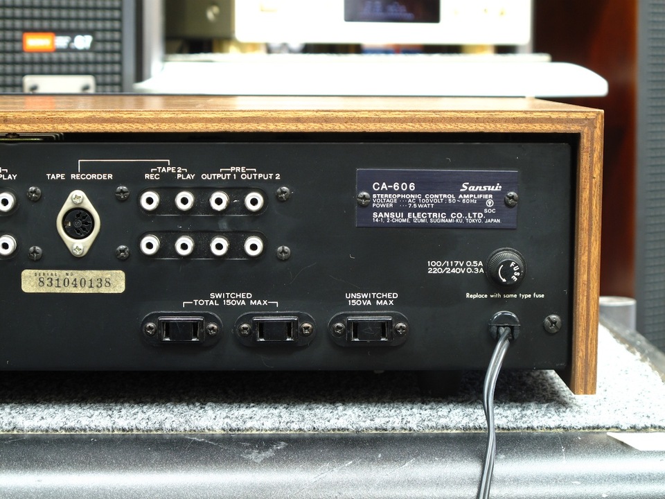CA-606 SANSUI - 中古オーディオ 高価買取・販売 ハイファイ堂
