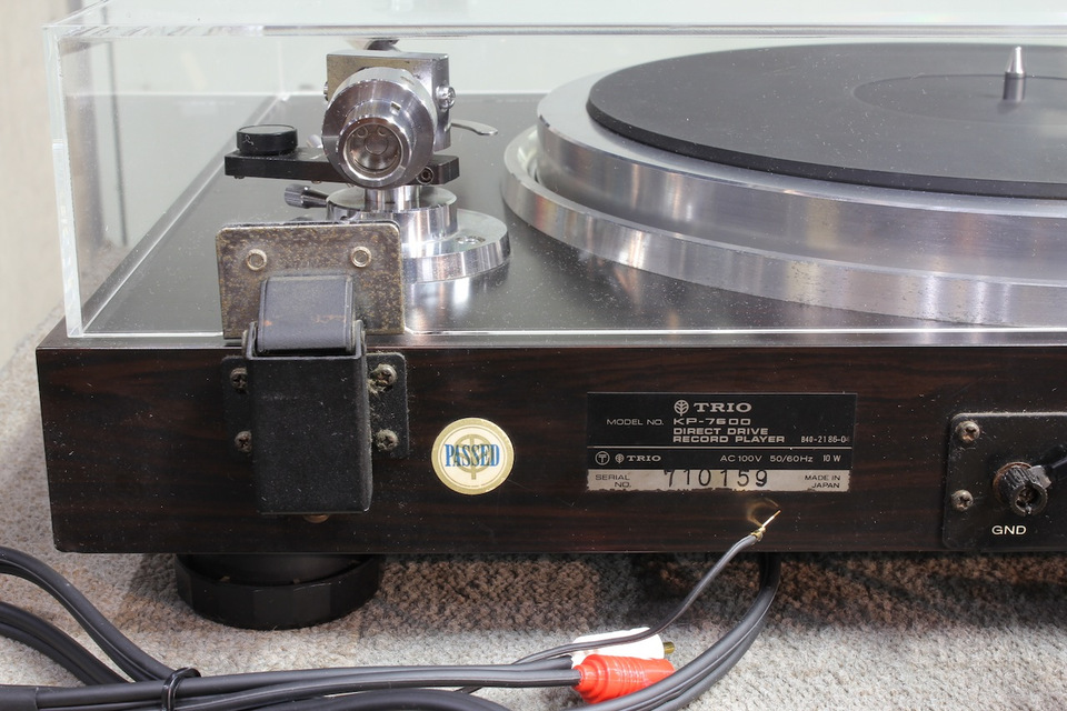 TRIO　レコードプレーヤー　KP-7600 TRIO KP-7600の仕様 トリオ