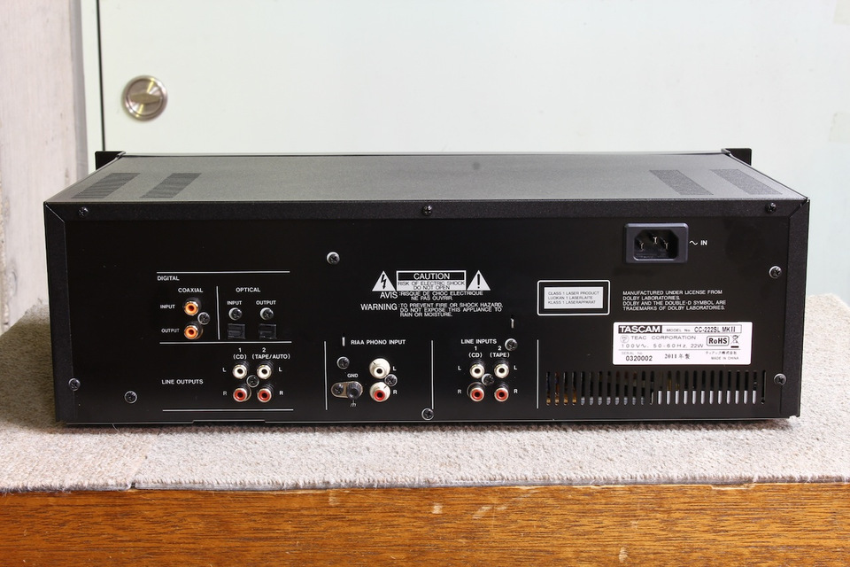 CC-222SL mk2 TASCAM - 中古オーディオ 高価買取・販売 ハイファイ堂