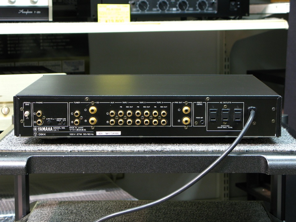 【リモコン取説付き】YAMAHA CX-1 プリアンプ ヤマハ ヤマハビューティの血脈！艶音のプリアンプ YAMAHA CX-1 見参