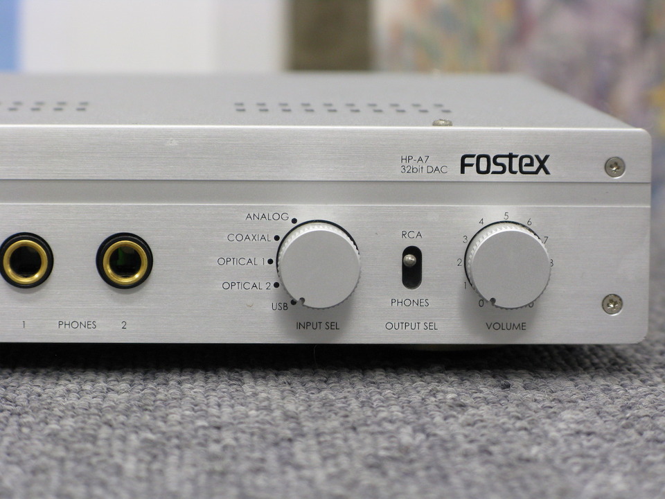 Fostex HP-A7 32bit DAC ヘッドホンアンプ（Amazon.co.jp: Fostex 