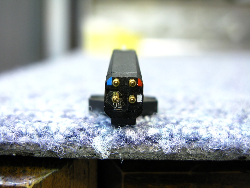 【未使用】ortofon LMB12② Ortofon LMB 12 cartridge W/ audio-technica Headshell in