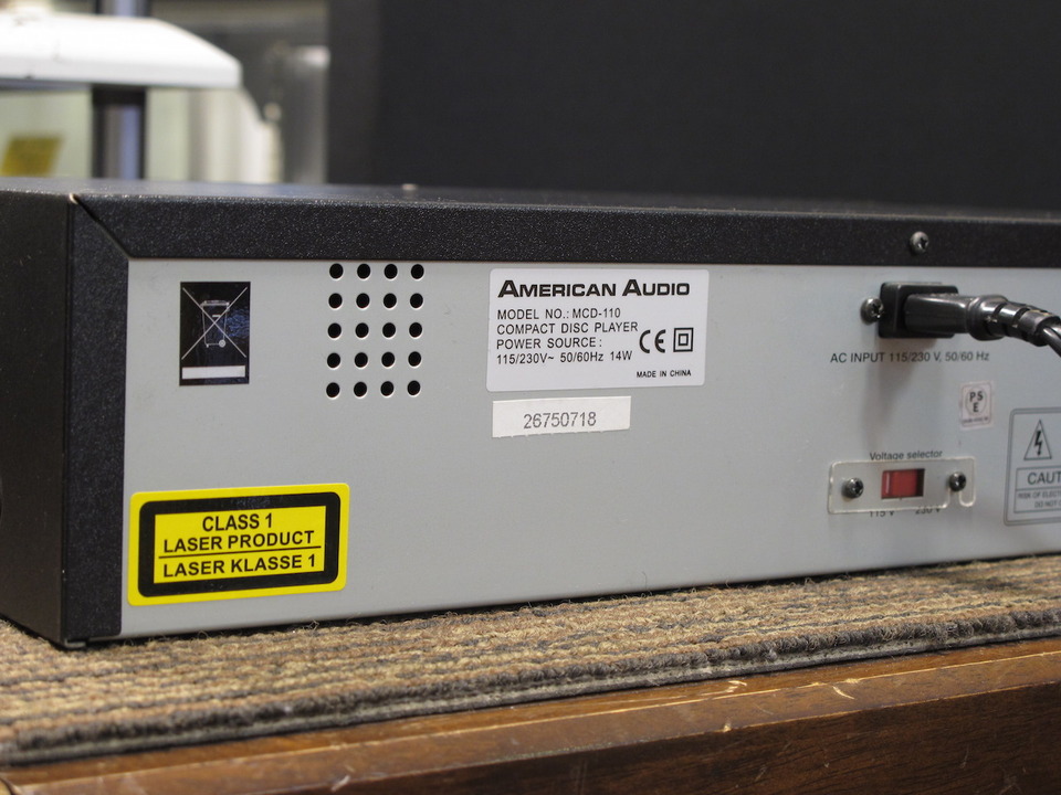MCD-110 American Audio - 中古オーディオ 高価買取・販売 ハイファイ堂