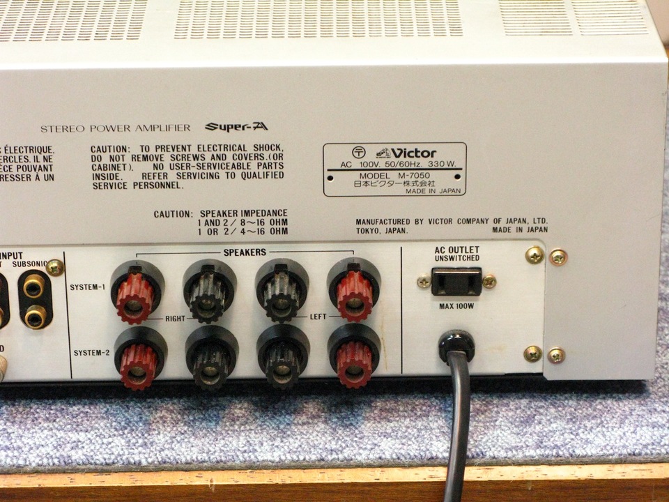 Laboratory M-7050 Victor - 中古オーディオ 高価買取・販売 ハイファイ堂