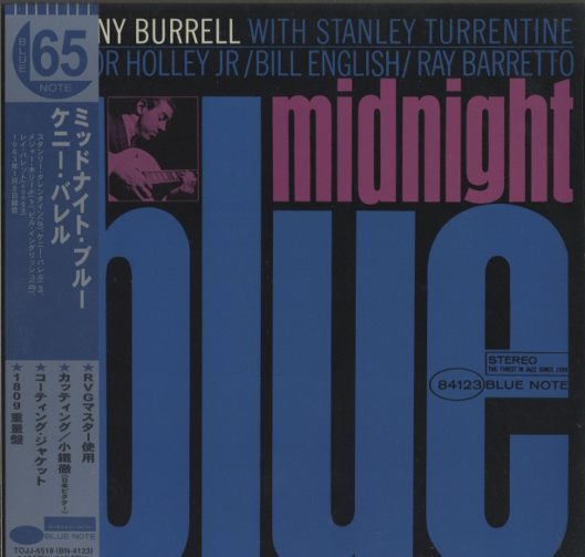 MIDNIGHT BLUE/KENNY BURRELL KENNY BURRELL - 中古オーディオ 高価