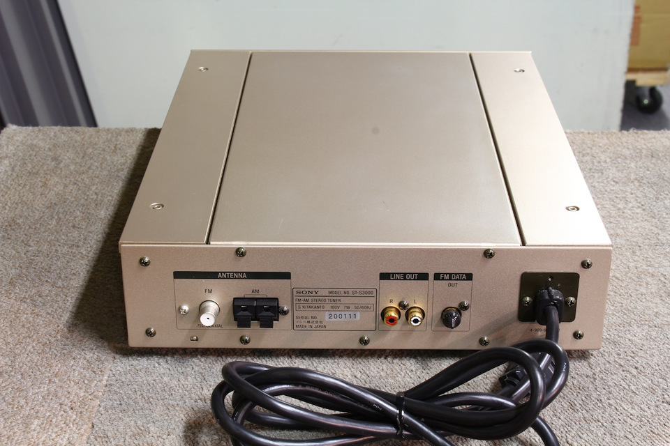 ☆美品 SONY ソニー ST-S3000 FM AM ステレオチューナー SONY ST-S3000の仕様 ソニー
