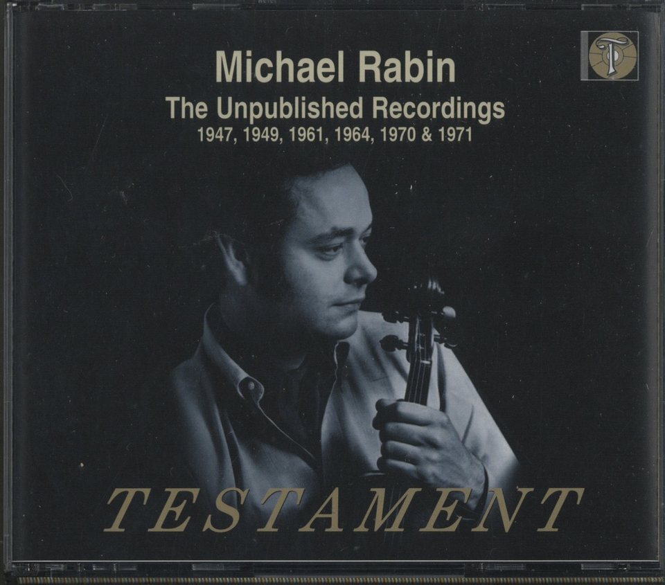 クラシック Michael Rabin:The Unpublished Recordings クラシック Michael Rabin:The Unpublished Recordings Michael
