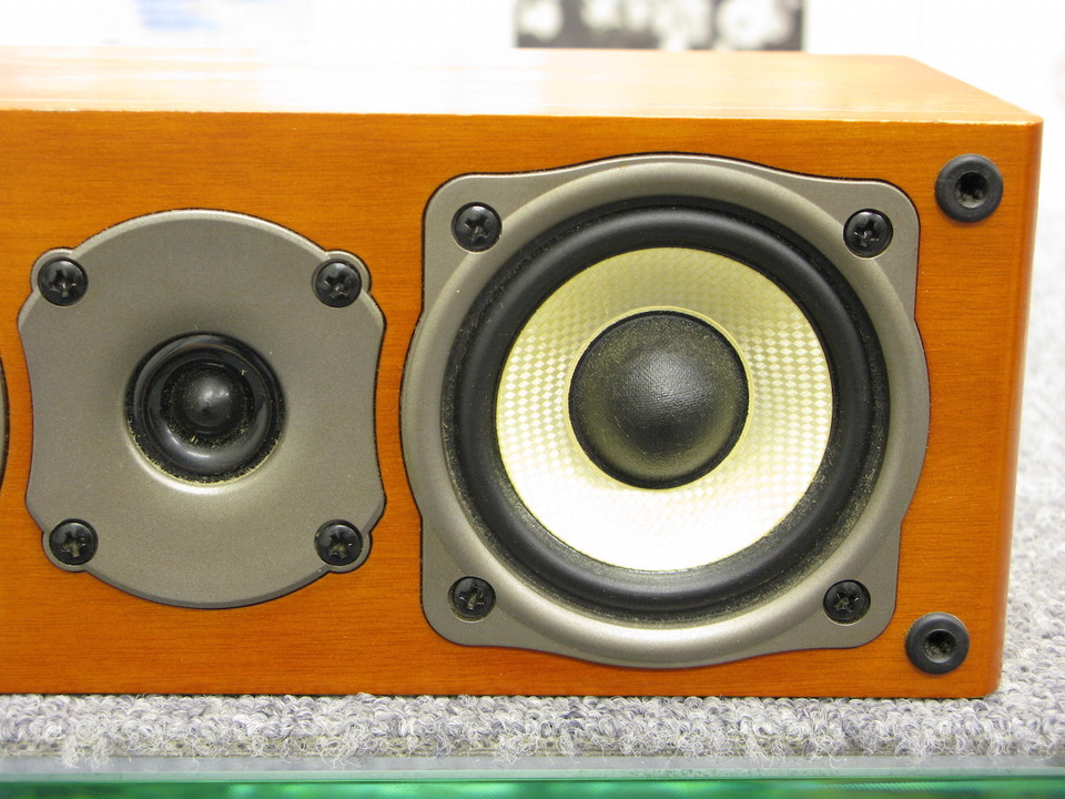 ONKYO センタースピーカーシステム （1台） D-057C(D) /木目 ONKYO センタースピーカーシステム （1台） D-057C(D) &frasl;木目(中古品