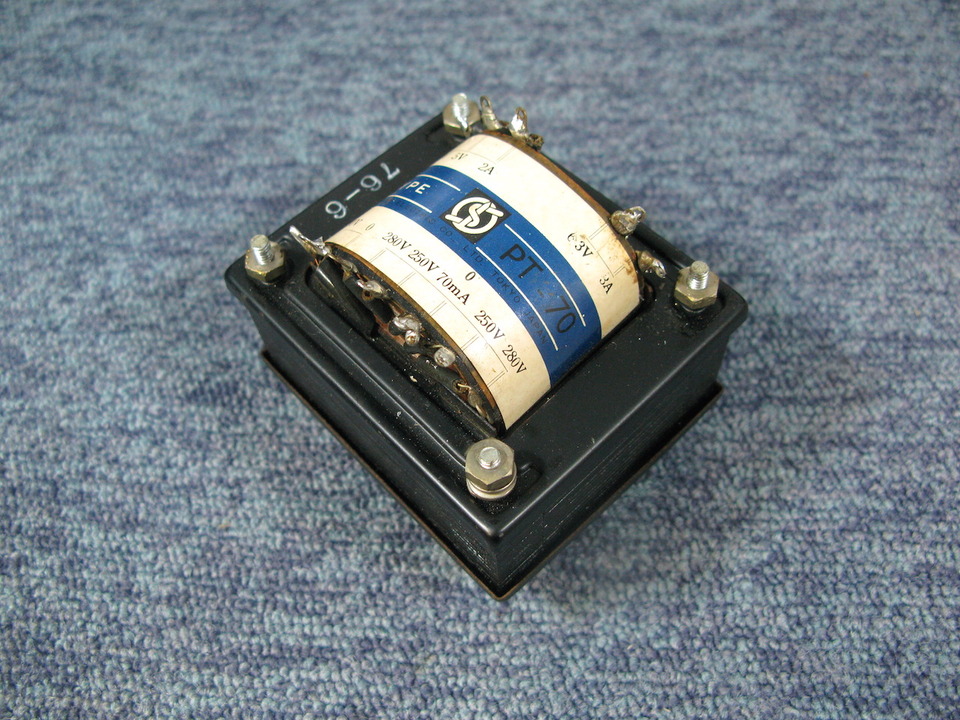 PT-70 トランス 280V 6.3V 2A