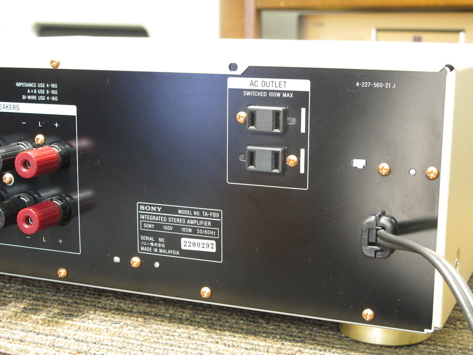 TA-FB9 SONY - 中古オーディオ 高価買取・販売 ハイファイ堂