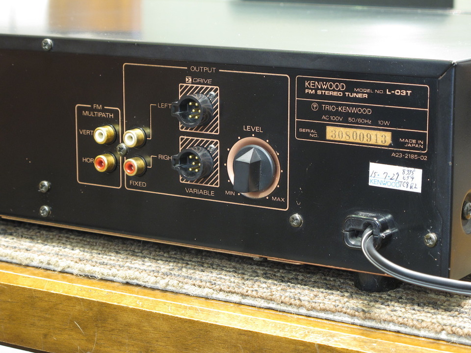 L-03T KENWOOD - 中古オーディオ 高価買取・販売 ハイファイ堂